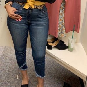 American eagle high waisted cropped jogging